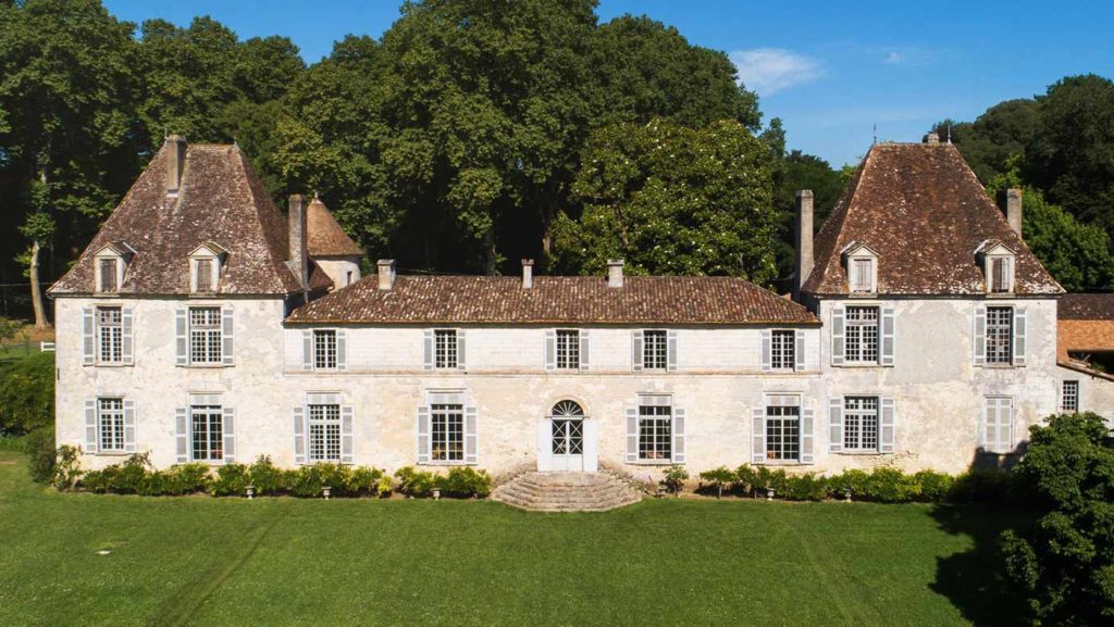Façade du Château d'Eyran