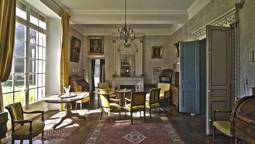 Grand Salon du château d'Eyran