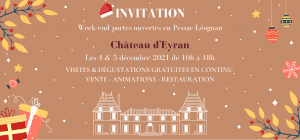 Invitation Portes ouvertes d'hiver 2021