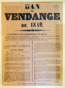 Ban de vendange
