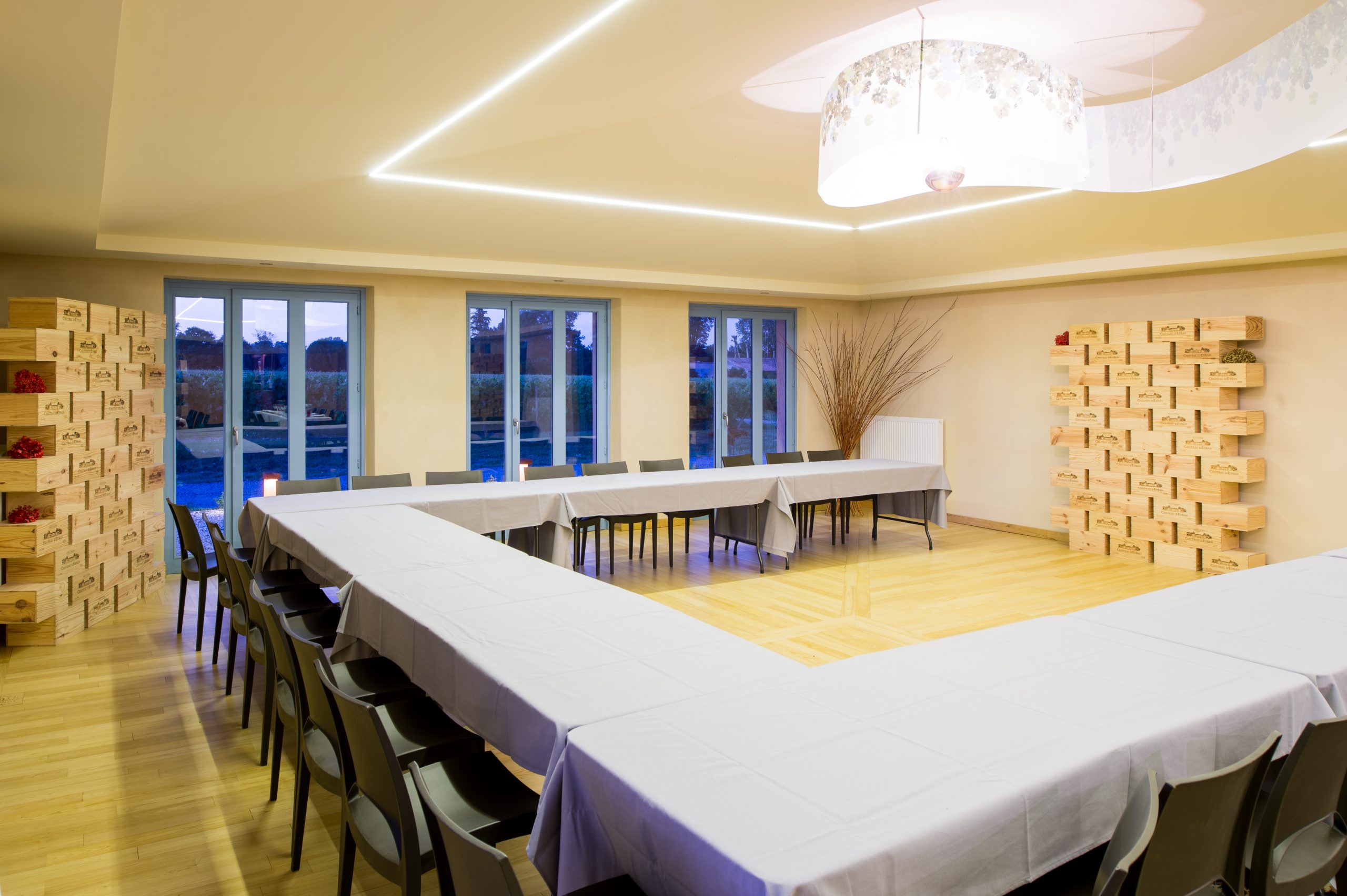 Salle de séminaire Chai du Château d'Eyran