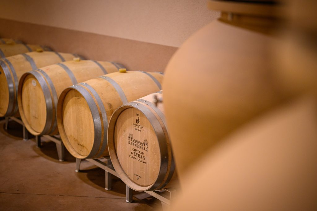Barriques Château d'Eyran