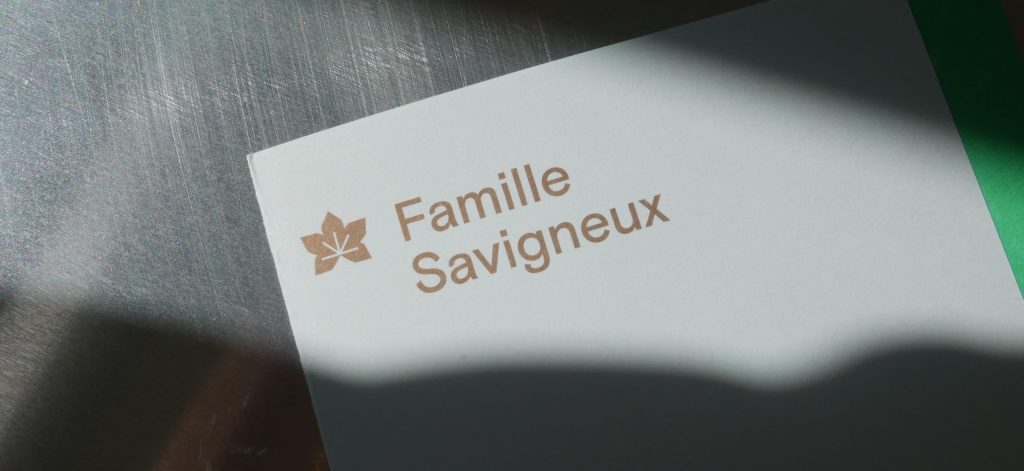 Papier entête Famille Savigneux