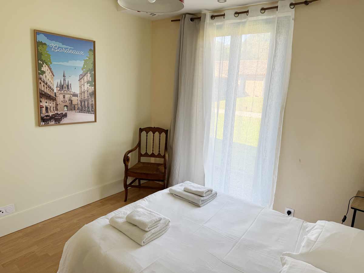 Chambre double du Gîte