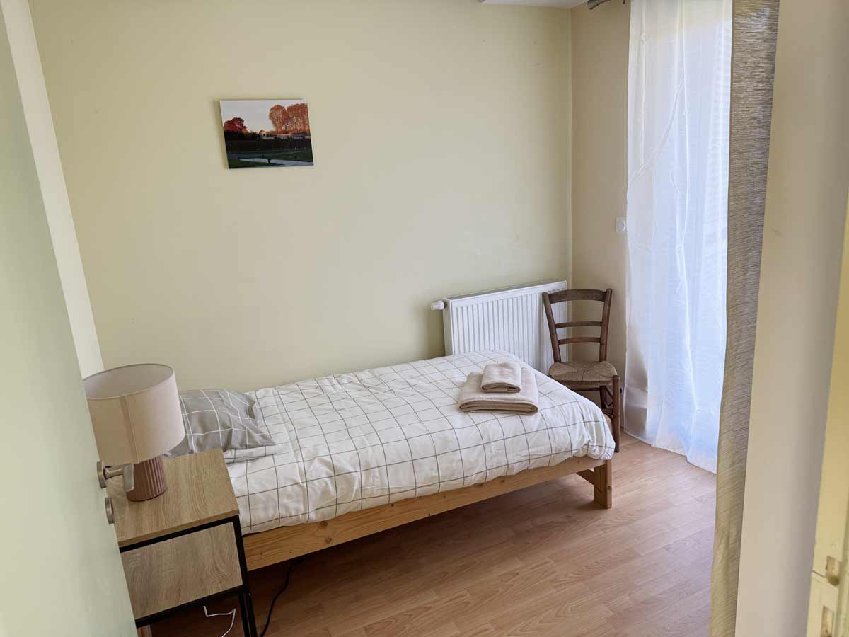 Chambre simple du gîte